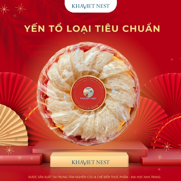 YẾN TỔ TIÊU CHUẨN KHAVIET NEST - 50g
