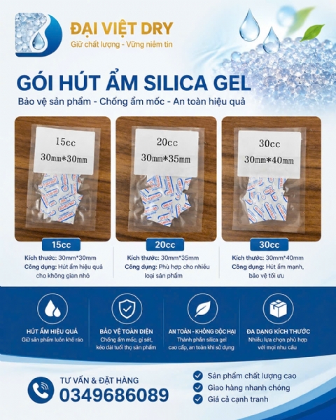 Gói hút ẩm oxygen 10cc