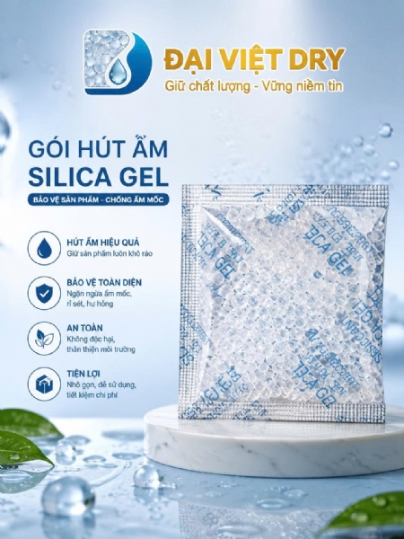 Gói hút ẩm silica gel 5gram